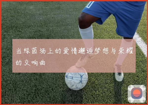 当绿茵场上的爱情邂逅梦想与荣耀的交响曲