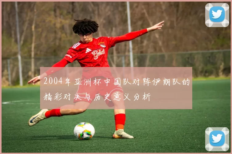 2004年亚洲杯中国队对阵伊朗队的精彩对决与历史意义分析
