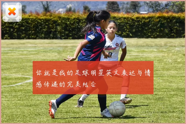 你就是我的足球明星英文表达与情感传递的完美结合