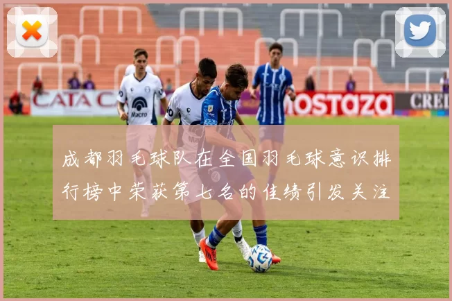 成都羽毛球队在全国羽毛球意识排行榜中荣获第七名的佳绩引发关注